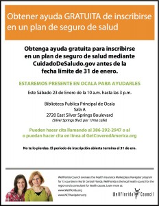 Jan. 23 Spanish-speaking Navigator event